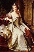 Jjean-Marc nattier Madame Henriette de France as a Vestal Virgin USA oil painting artist